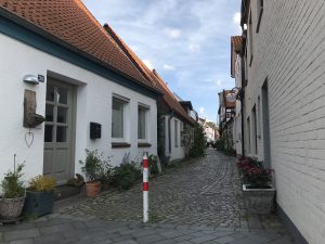 Straße in der Eckernförder Altstadt